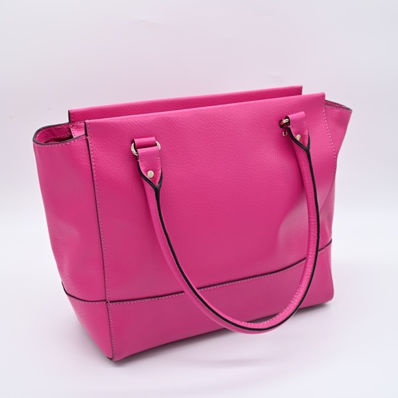 Kate Spade Wellesley Small Camryn Sweetheart Sweetheart Pink Leather Satchel - Picture 2 of 10